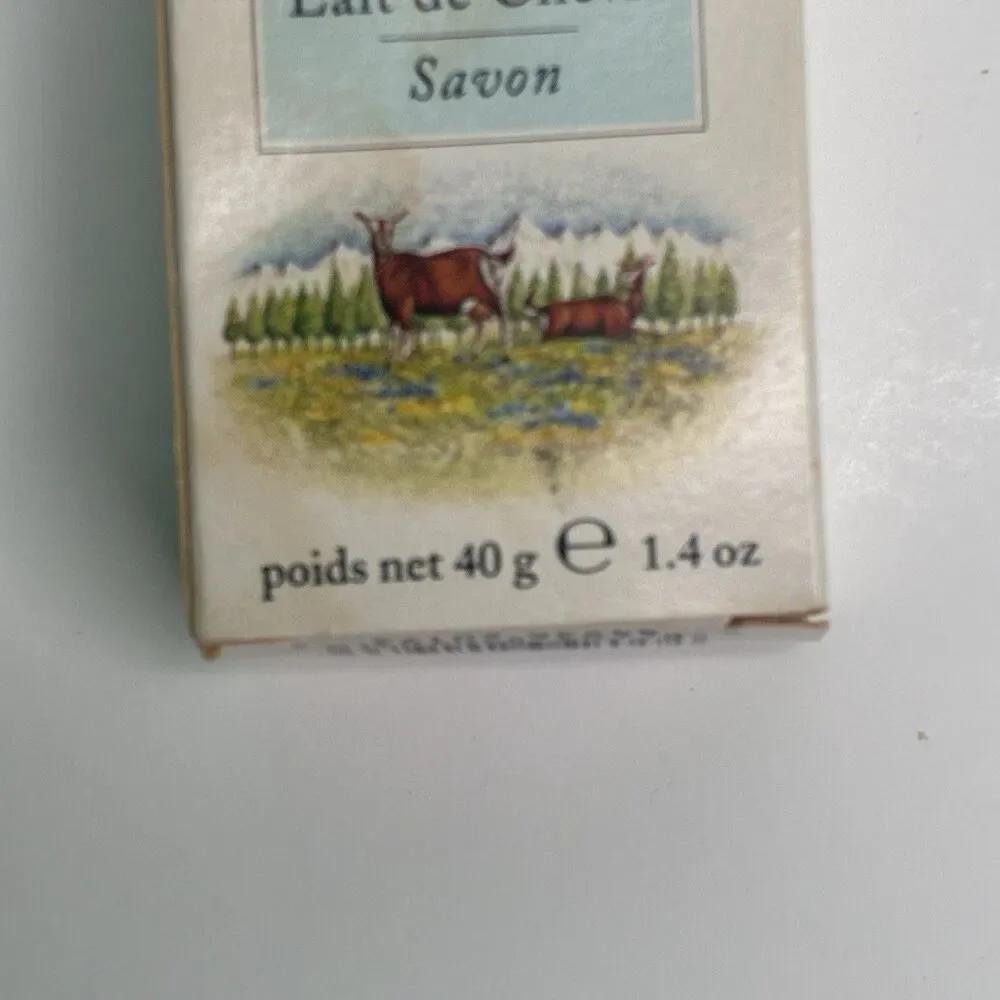 Vintage Crabtree And Evelyn Drawn From Nature Goat Milk Soap 40g 1.4oz New
